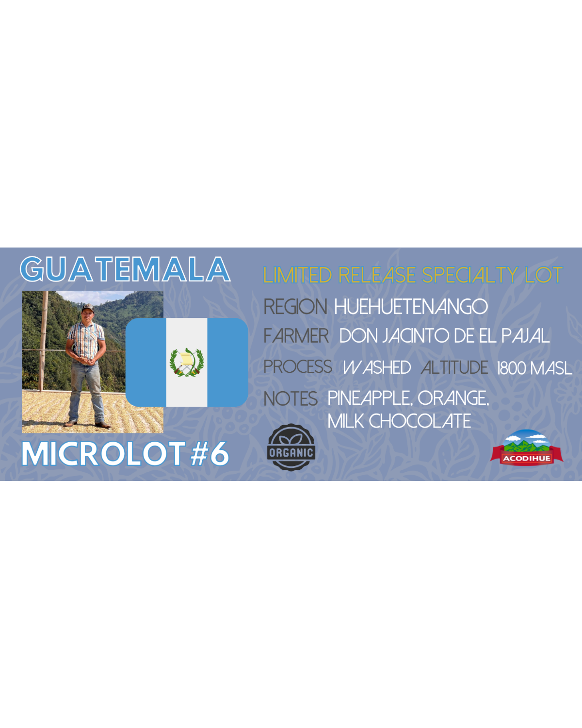 Guatemala - Limited Edition Organic Microlot #6