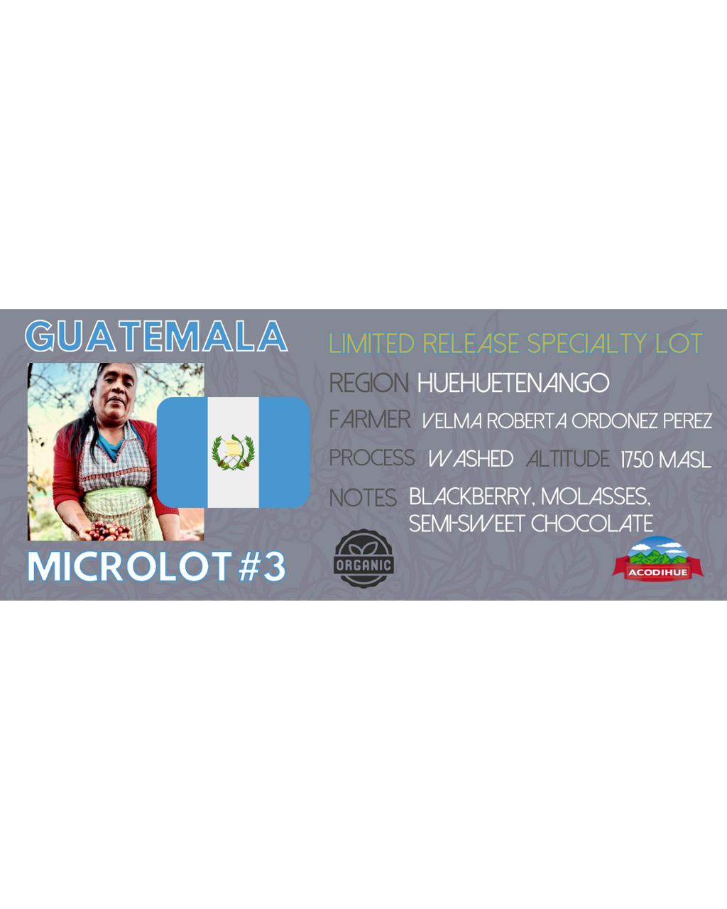 Guatemala - Limited Edition Organic Microlot #3