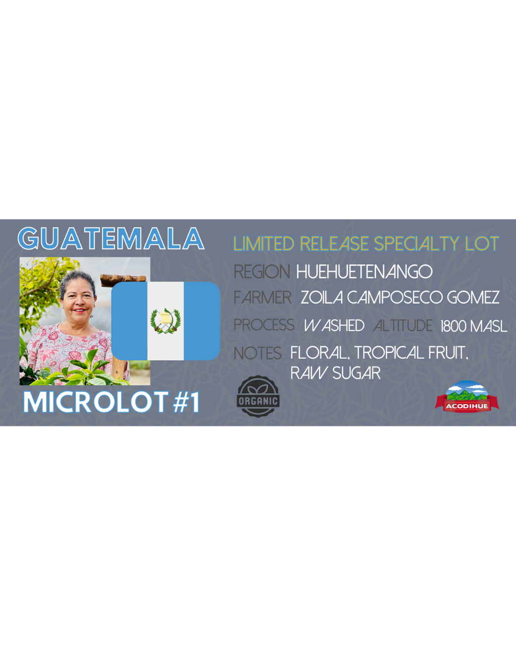 Guatemala - Limited Edition Organic Microlot #1