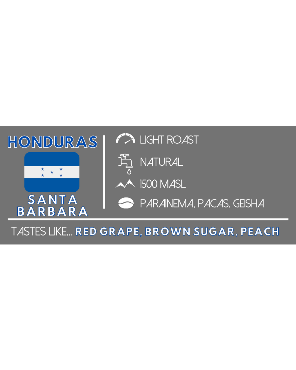 Honduras - Santa Barbara (Natural)