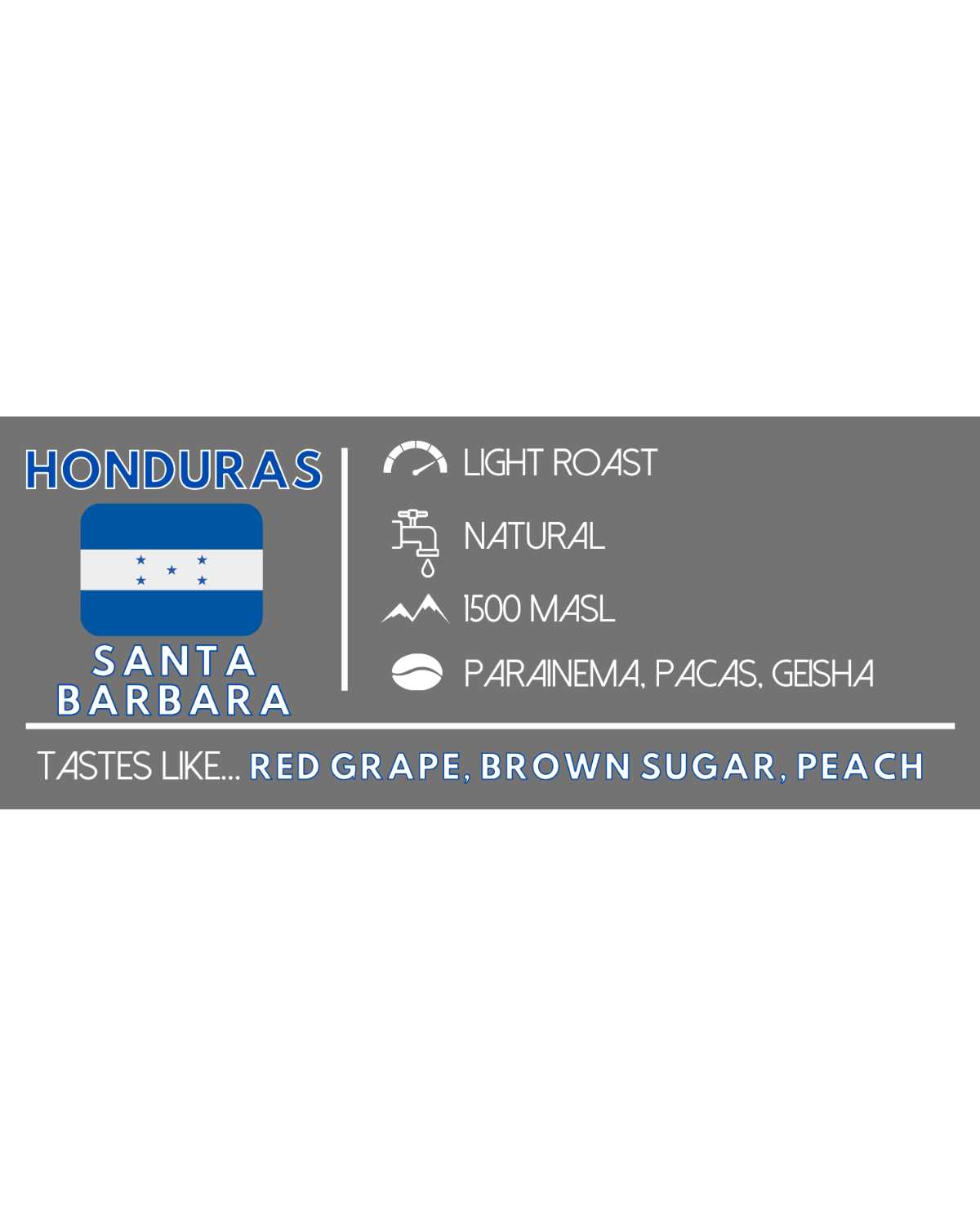 Honduras - Santa Barbara (Natural)